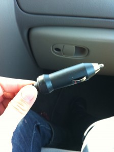 The car adapter is a must!