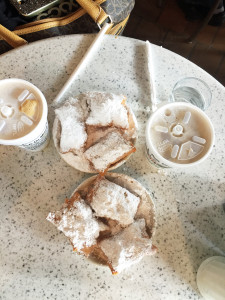 The. Beignets. Oh my gosh the beignets.